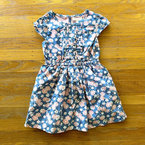 Mini Boden Floral Dress Size 3T - Picture 1 of 2